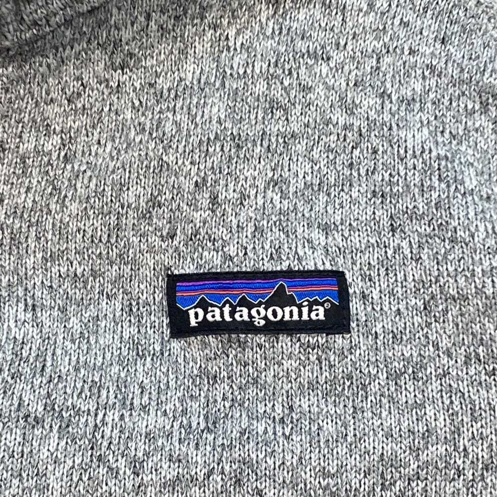 Patagonia Better Sweater Sz M Womens Grey Gorpcore Full Zip Fleece Jacket - Picture 3 of 11